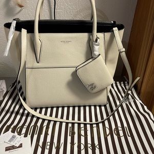 Nwt Henri Bendel Handbag Leather with dust bag